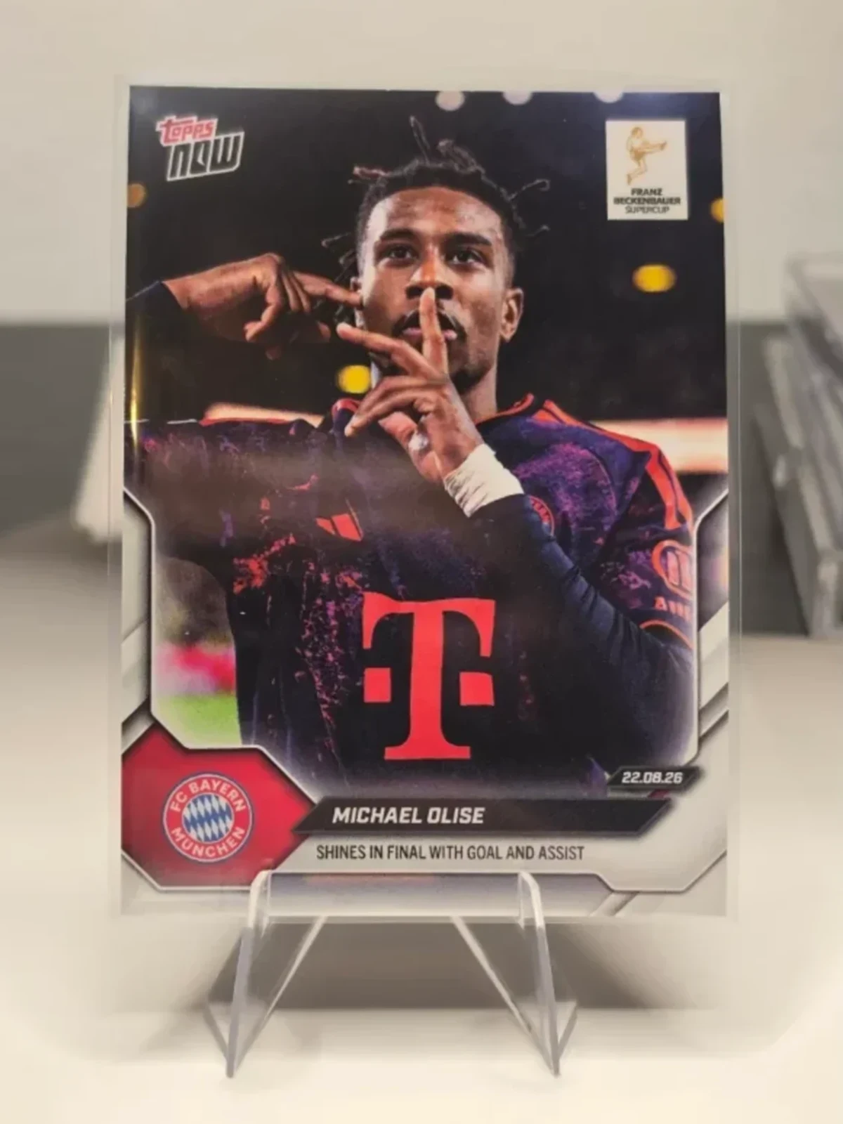 Carta de Michael Olise, Topps Now